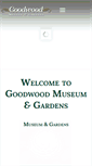 Mobile Screenshot of goodwoodmuseum.org